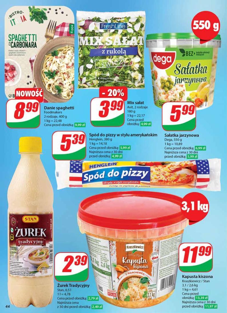 Gazetka promocyjna DINO str. 44