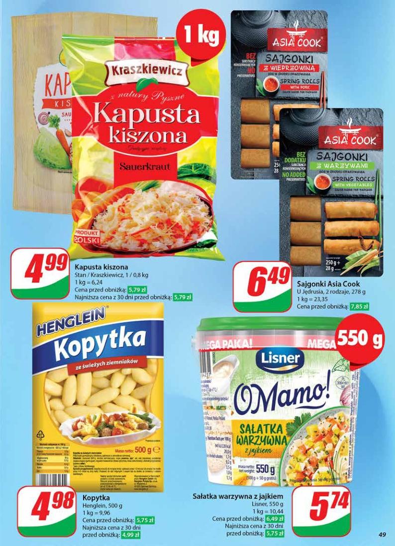 Gazetka promocyjna DINO str. 49