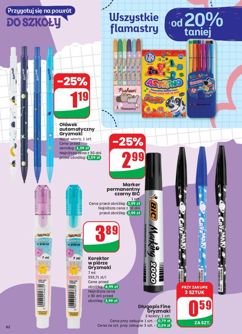 Gazetka promocyjna DINO str. 62