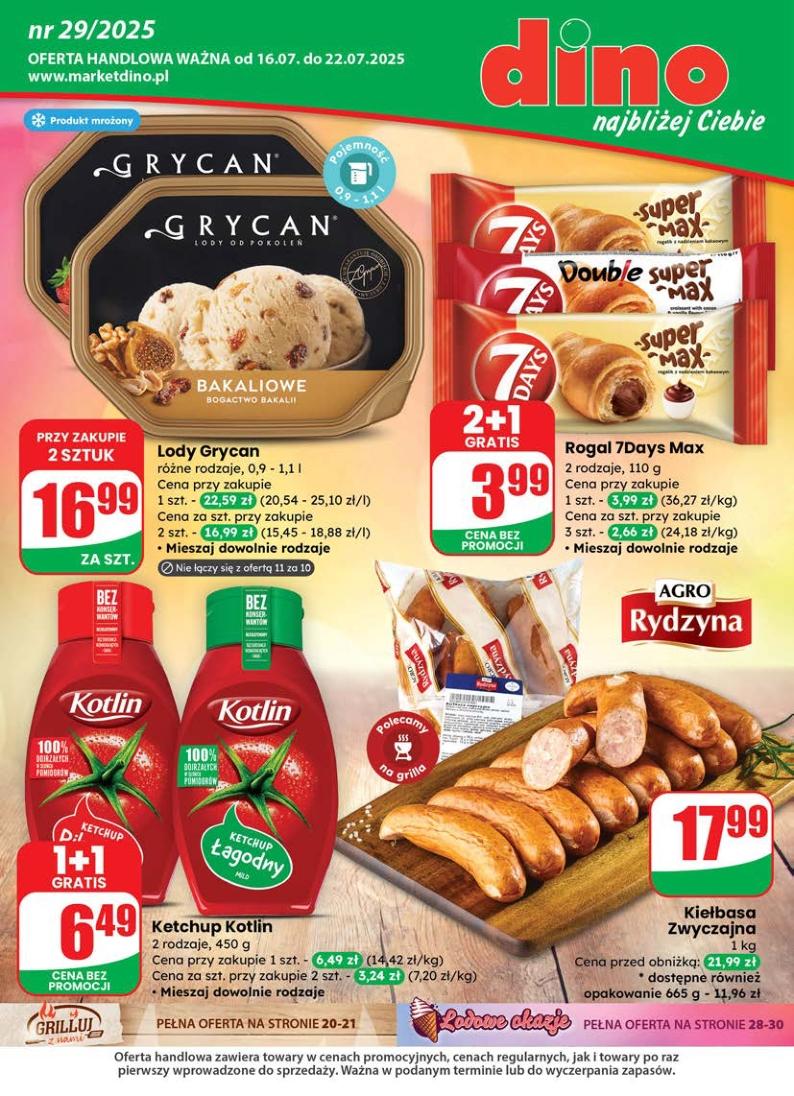 Gazetka promocyjna DINO str. 1