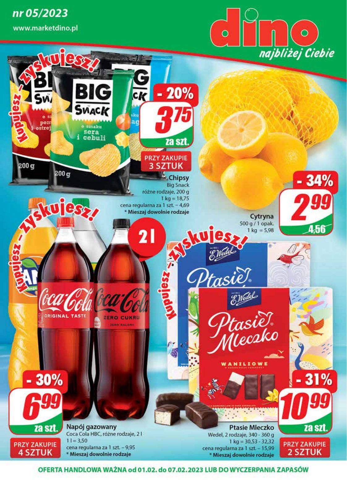 Gazetka promocyjna DINO str. 1