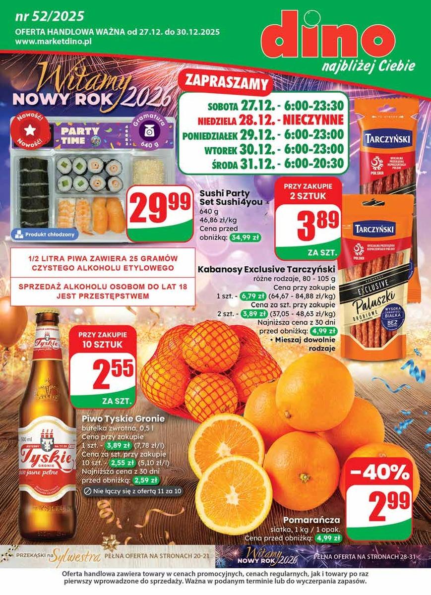 Gazetka promocyjna DINO str. 1