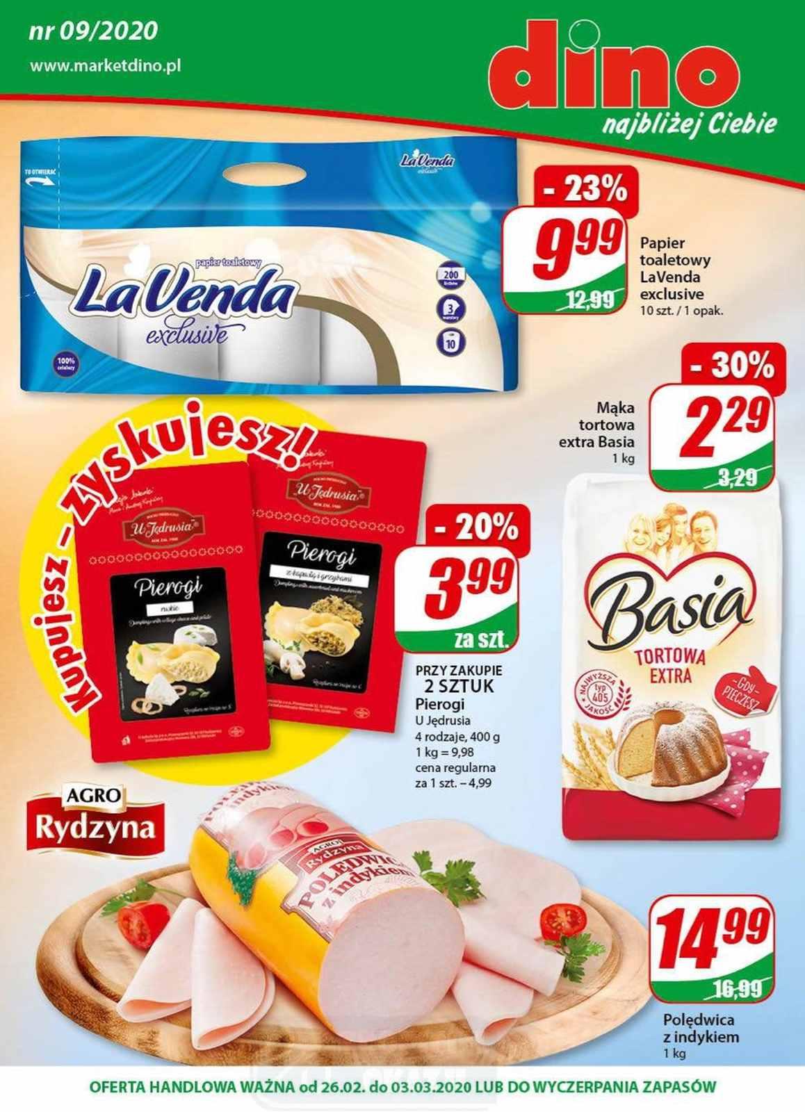 Gazetka promocyjna DINO str. 1