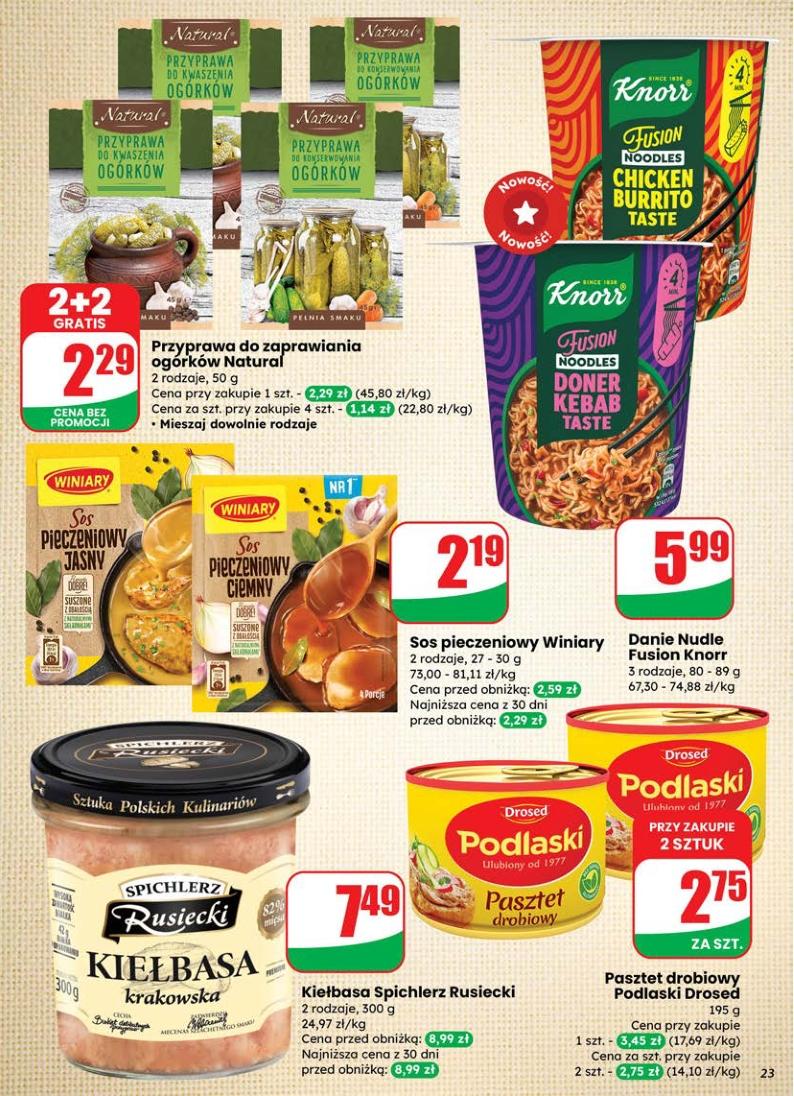 Gazetka promocyjna DINO str. 23