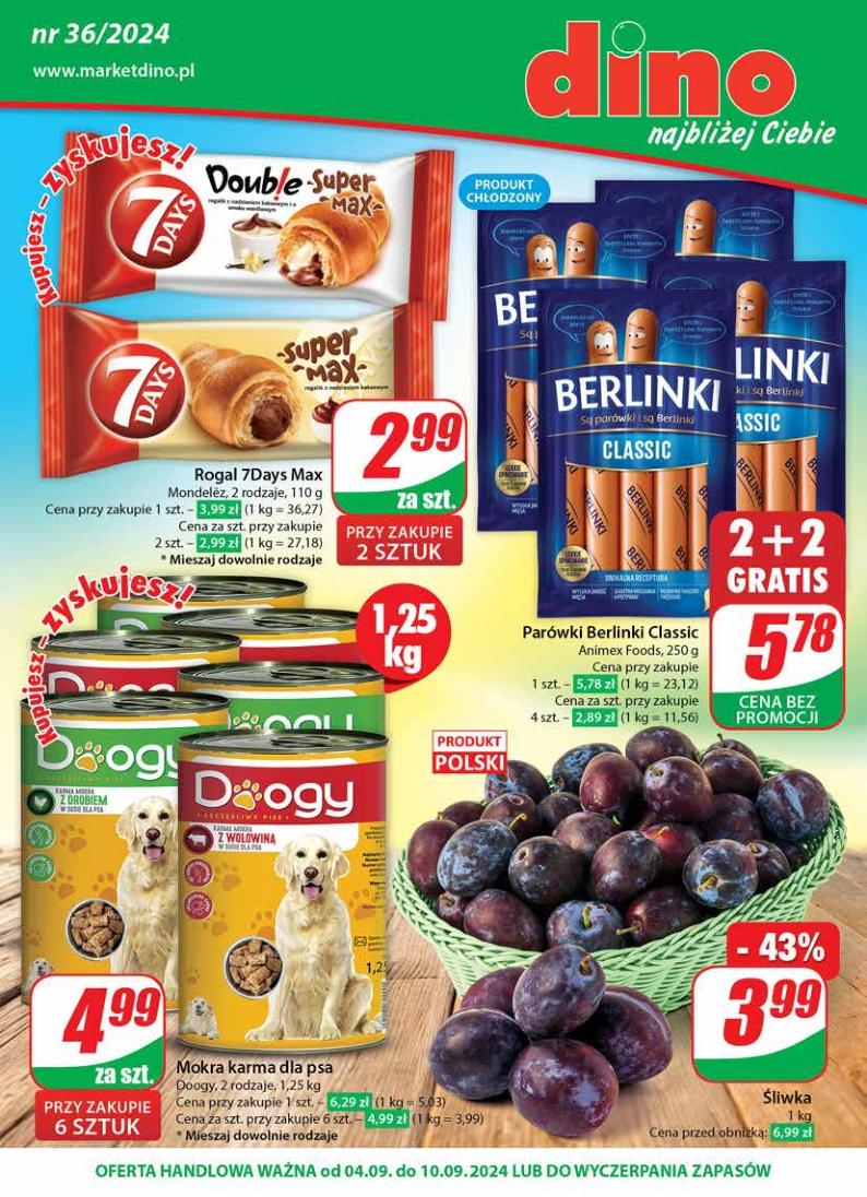 Gazetka promocyjna DINO str. 1