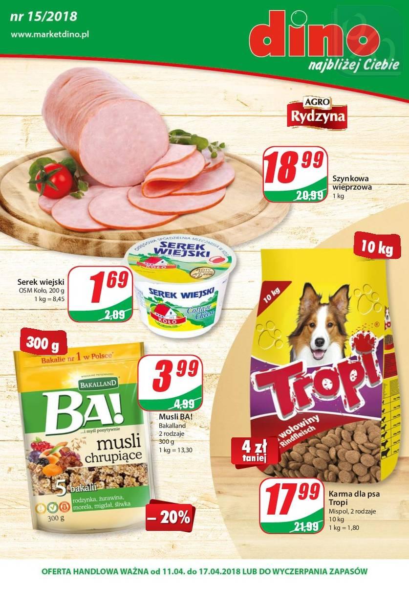 Gazetka promocyjna DINO str. 1