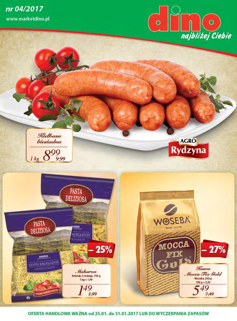 Gazetka promocyjna DINO str. 1