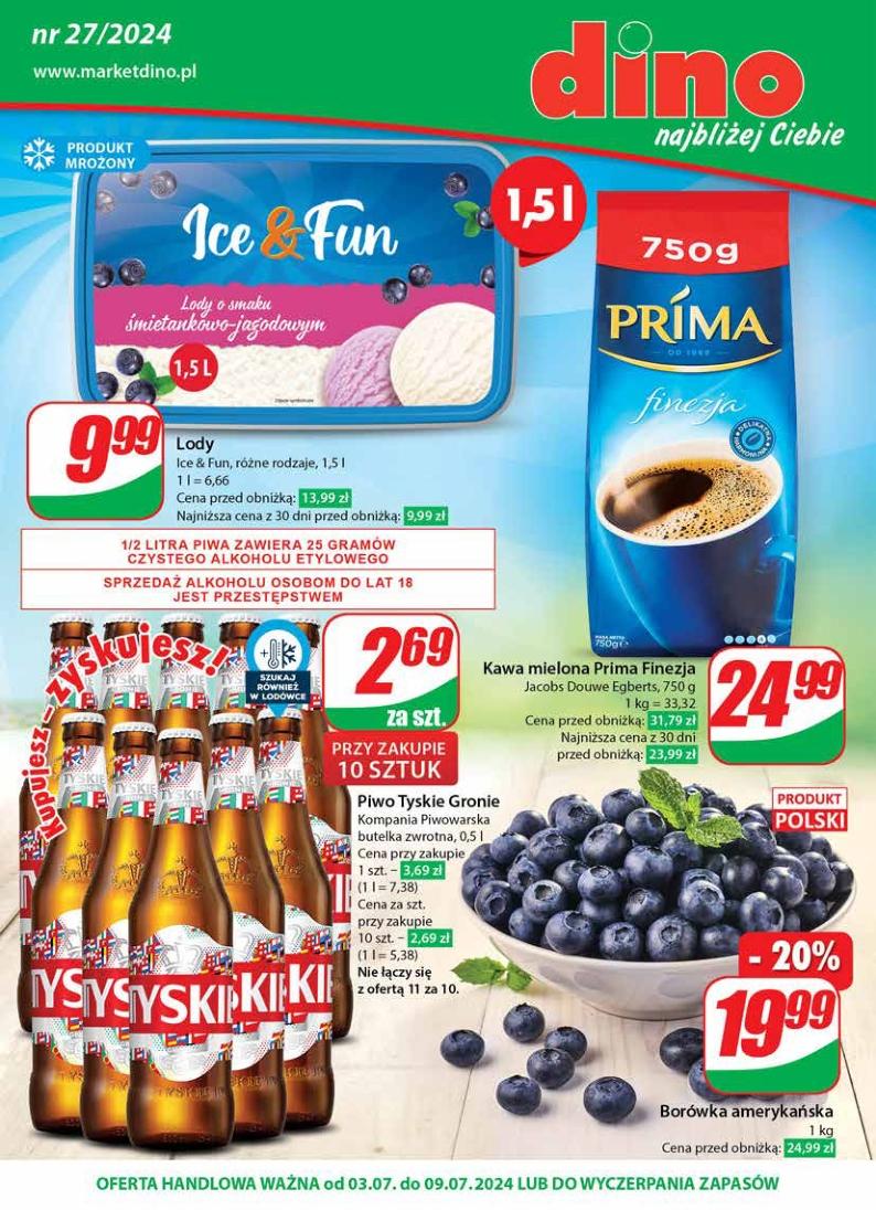 Gazetka promocyjna DINO str. 1