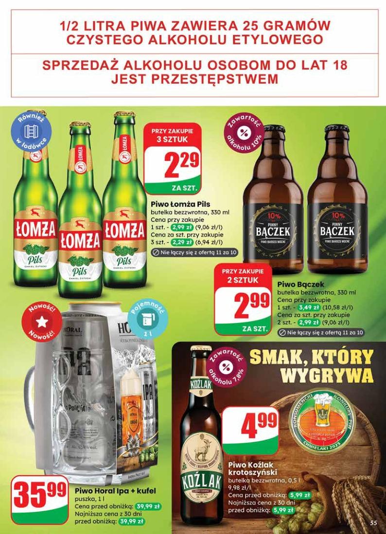 Gazetka promocyjna DINO str. 55