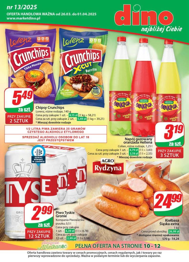 Gazetka promocyjna DINO str. 1