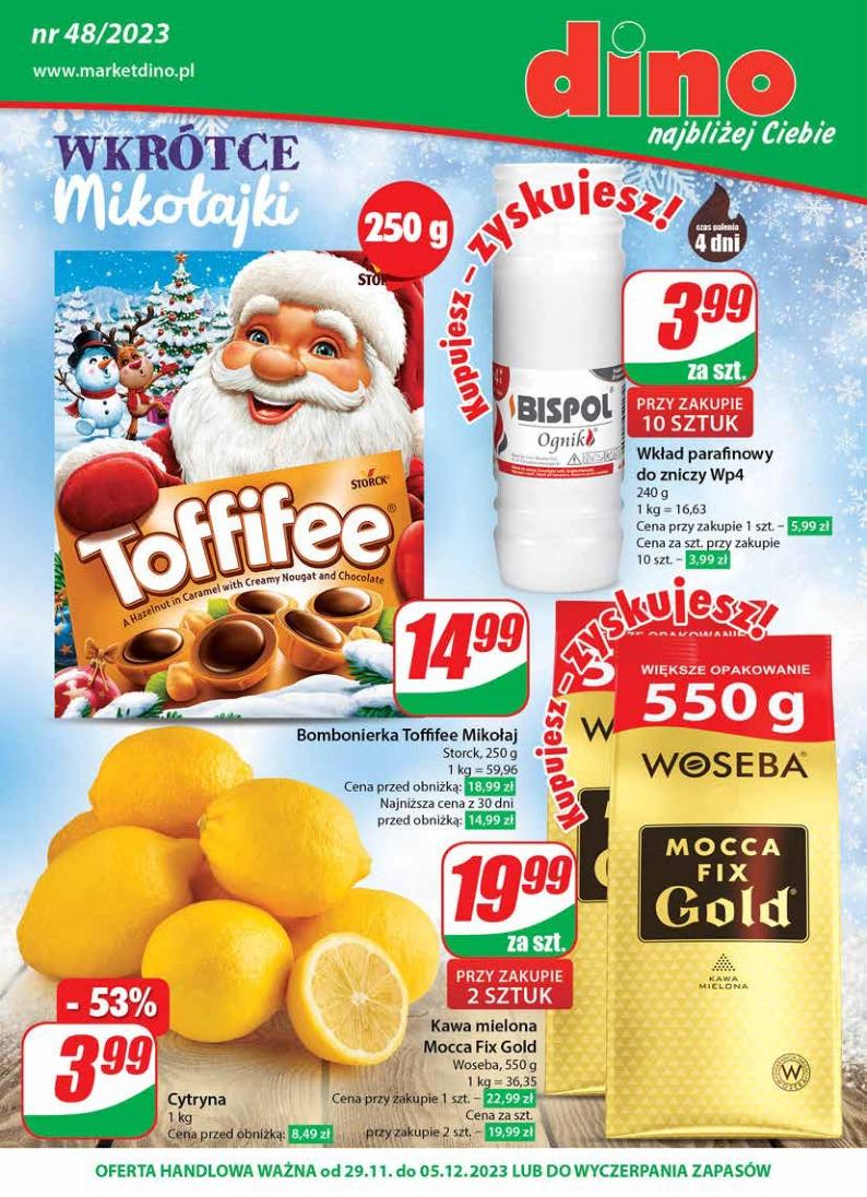 Gazetka promocyjna DINO str. 1