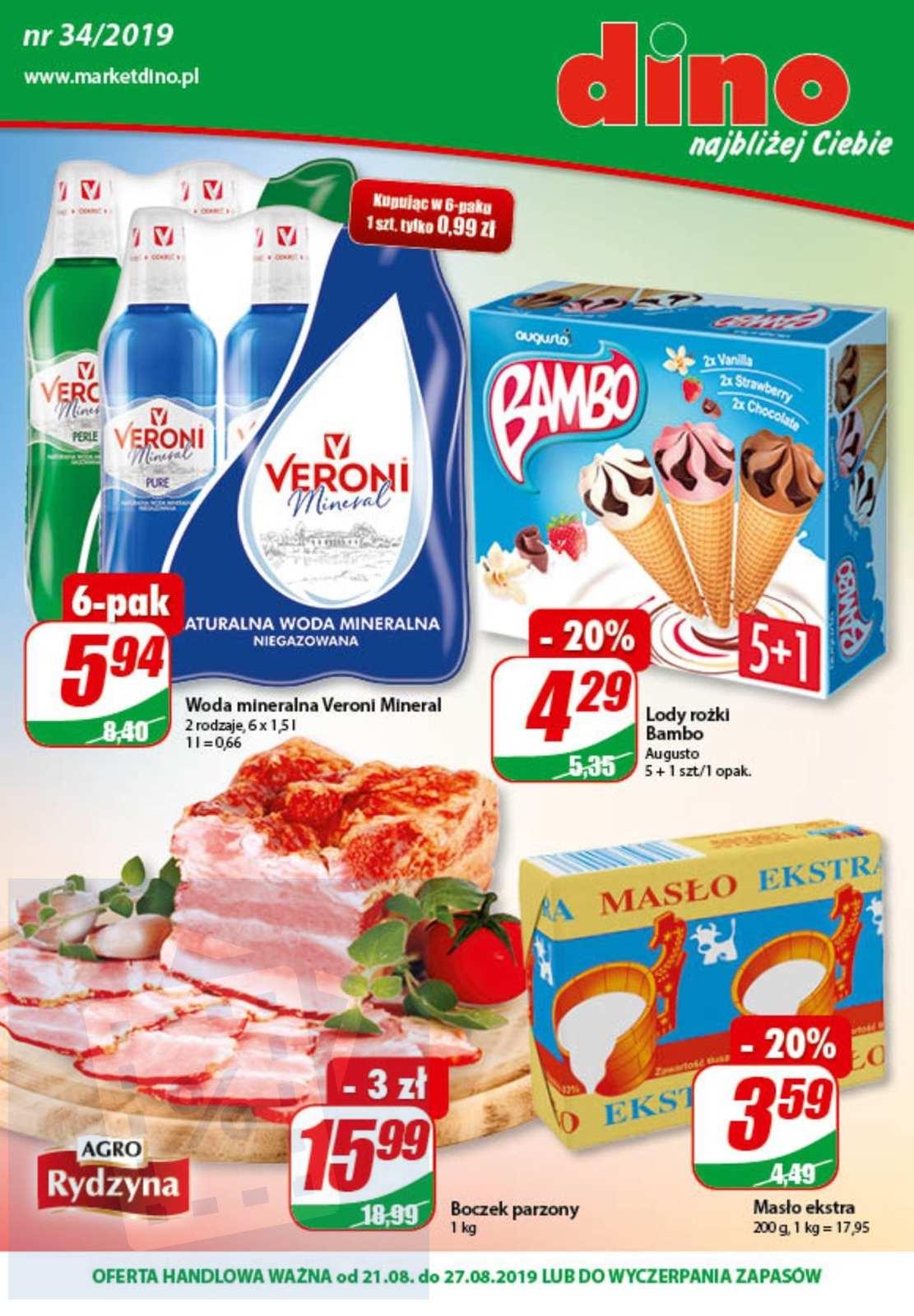 Gazetka promocyjna DINO str. 1