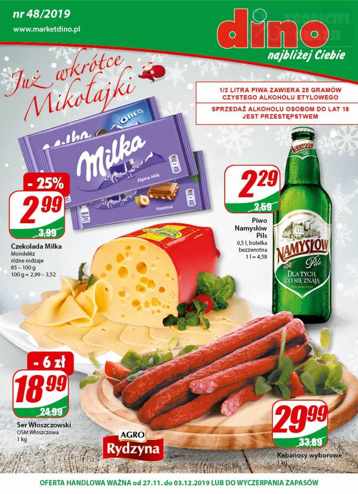 Gazetka promocyjna DINO str. 1