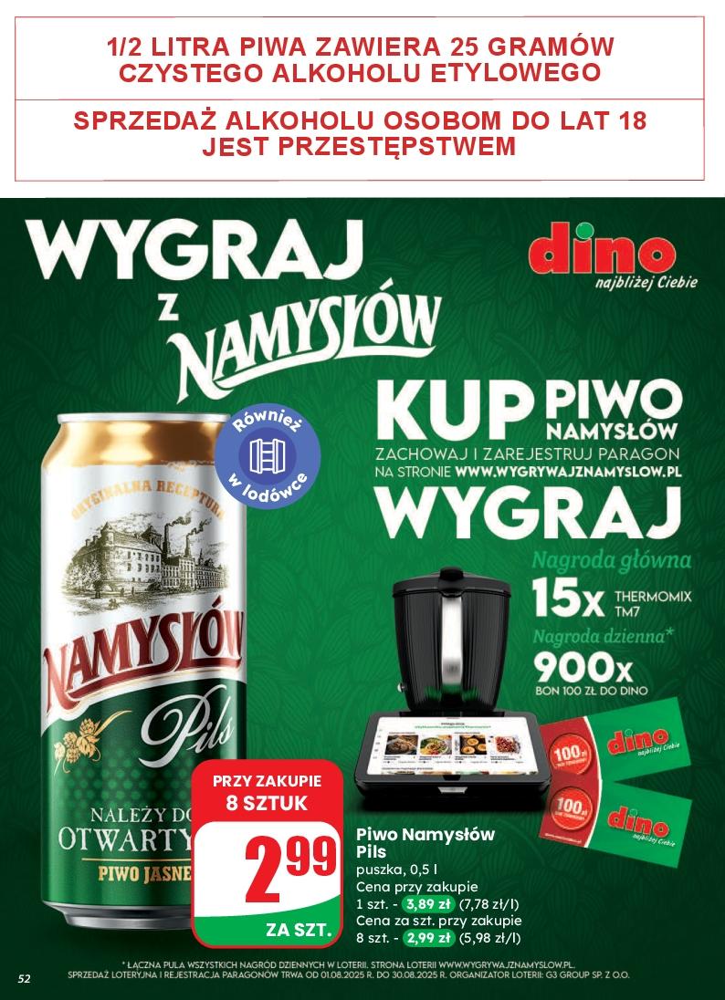 Gazetka promocyjna DINO str. 52