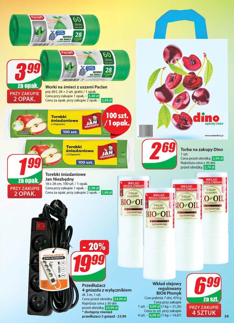 Gazetka promocyjna DINO str. 59