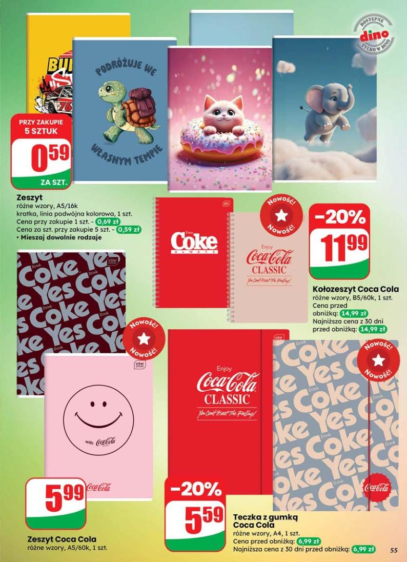 Gazetka promocyjna DINO str. 55