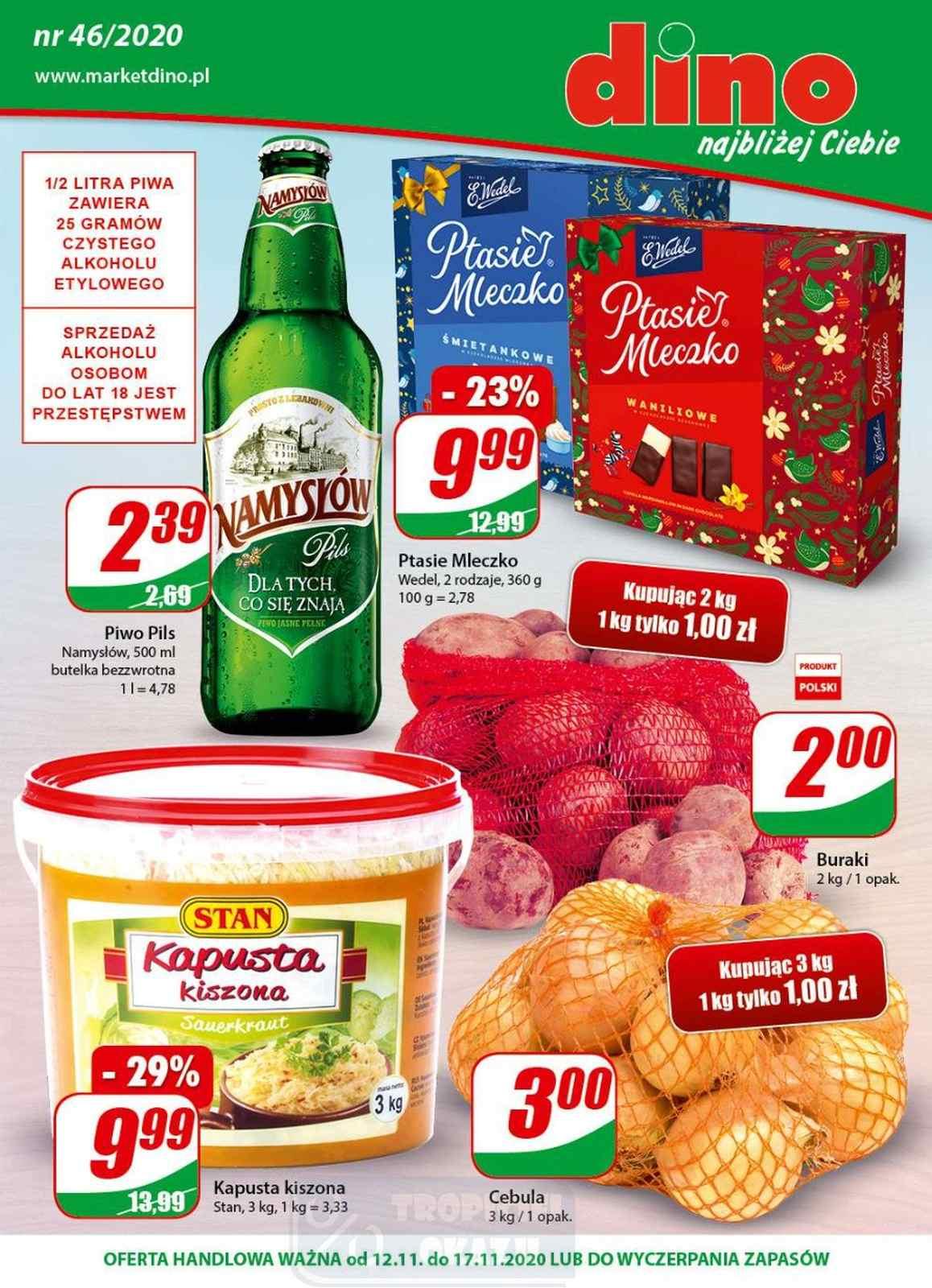 Gazetka promocyjna DINO str. 1