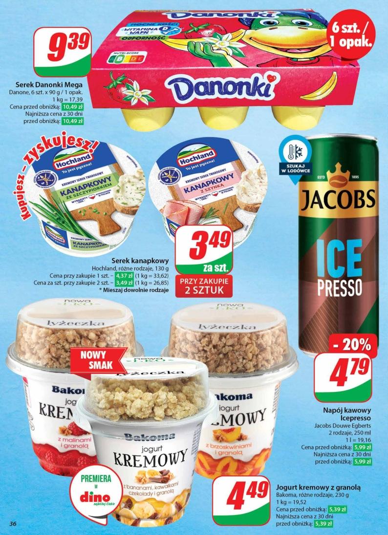 Gazetka promocyjna DINO str. 36