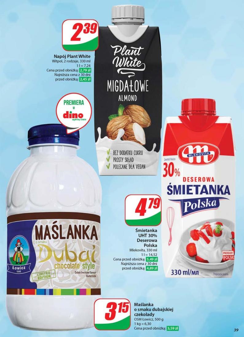 Gazetka promocyjna DINO str. 39
