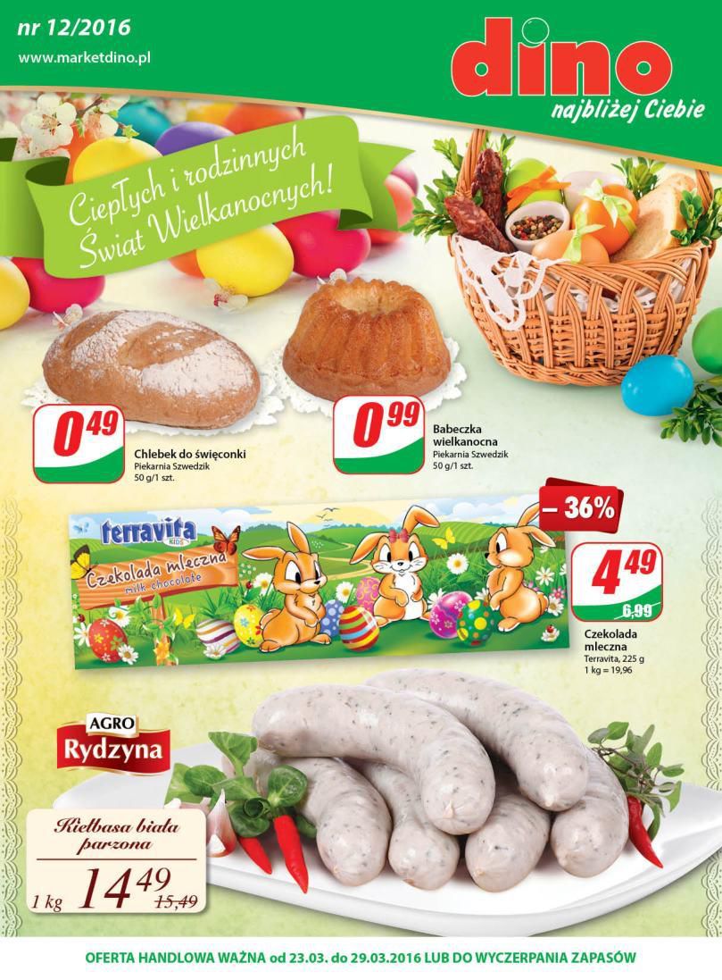 Gazetka promocyjna DINO str. 1