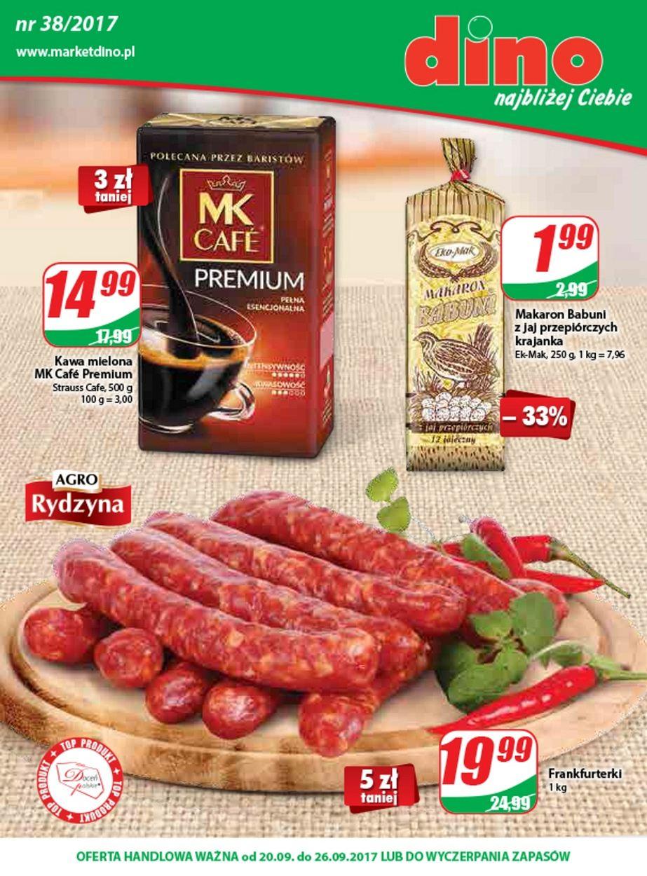 Gazetka promocyjna DINO str. 1