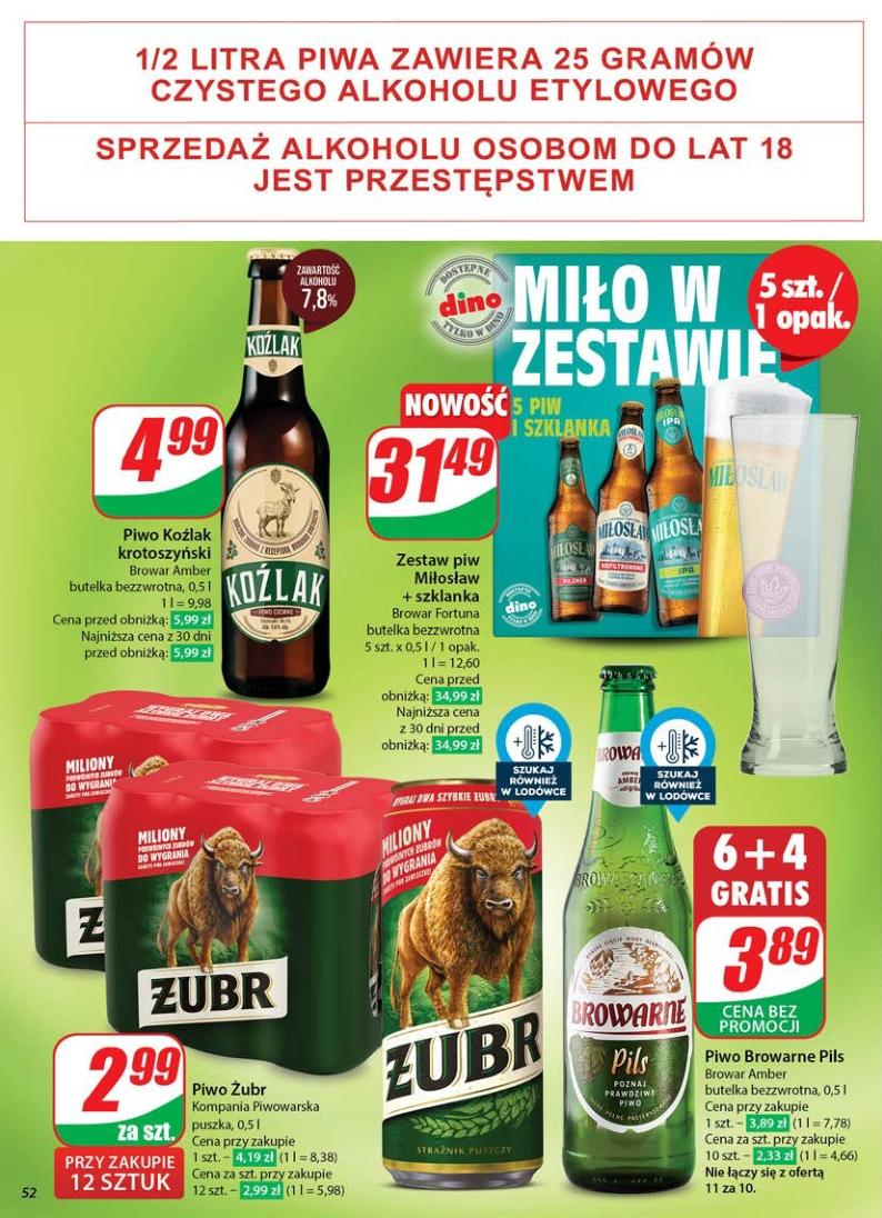 Gazetka promocyjna DINO str. 52