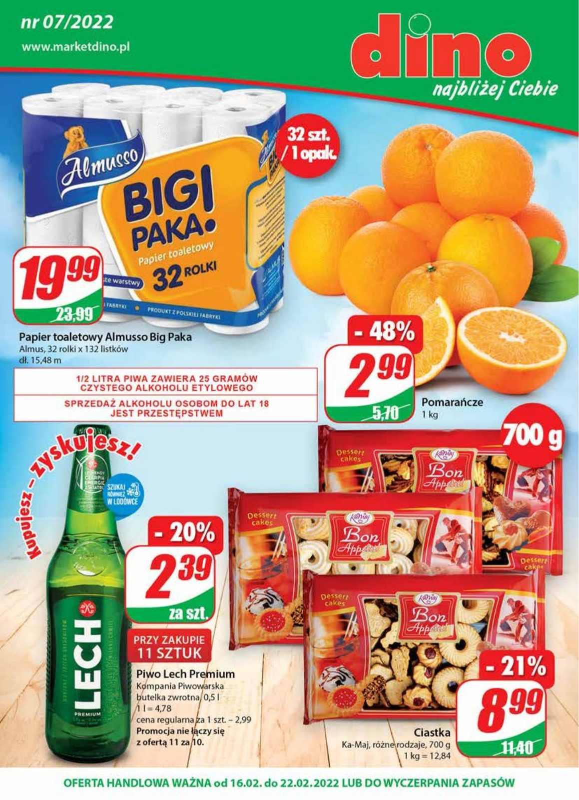 Gazetka promocyjna DINO str. 1